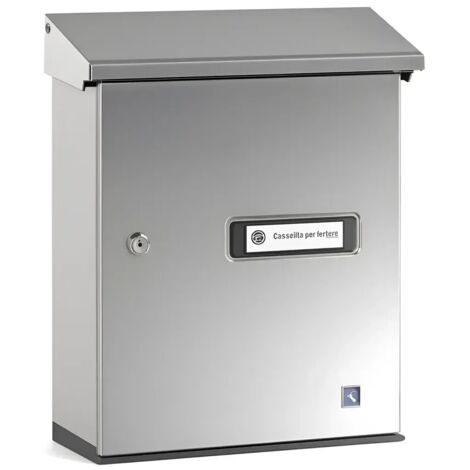 Cassetta Lettere Inox Tetto Ap 10-017 Silmec