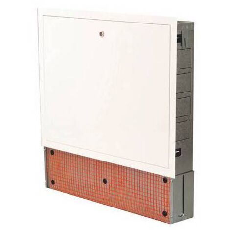 Cassetta metallica per collettori con piedini regolabili.(DianFlex) Misura: mm 850 x 630/810 x  80/130