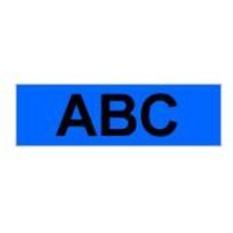 Cassetta nastro Brother M M-K521 Colore Nastro: Blu Colore carattere:Nero 9 mm 8 m