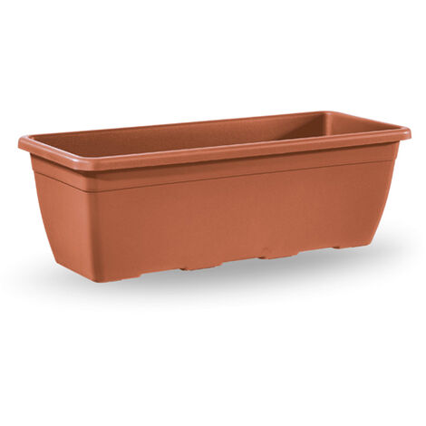 Vaso In Terracotta Fatto A Mano Giardino Terrazzo Fioriera Ø 24 x