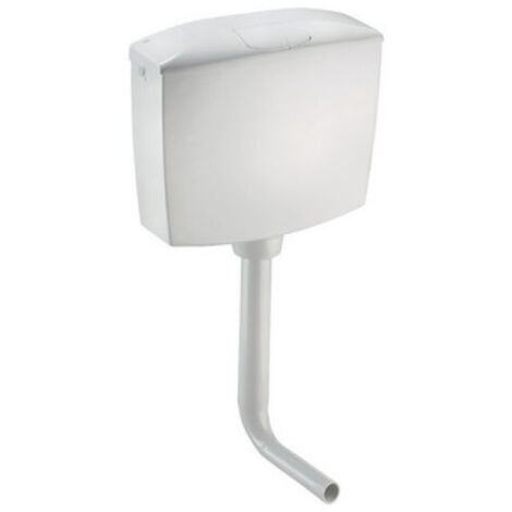CASSETTA OLIVER A ZAINO MOD. SMERALDO DOPPIO SCARICO Bianca 3-6lt