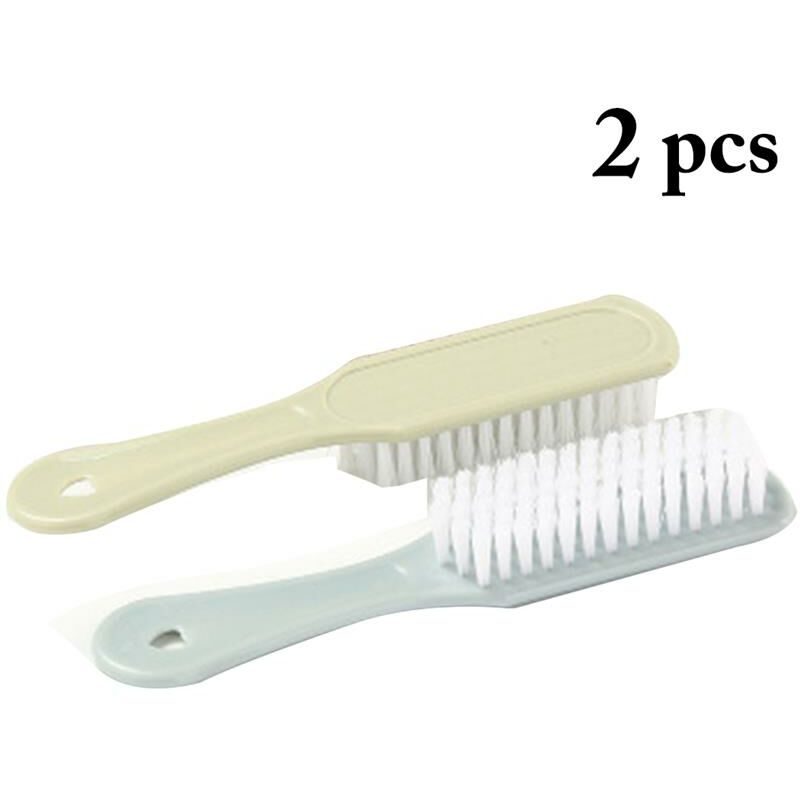 2PCS Shoes Brush Plastic Shoes Care Brush Shoes