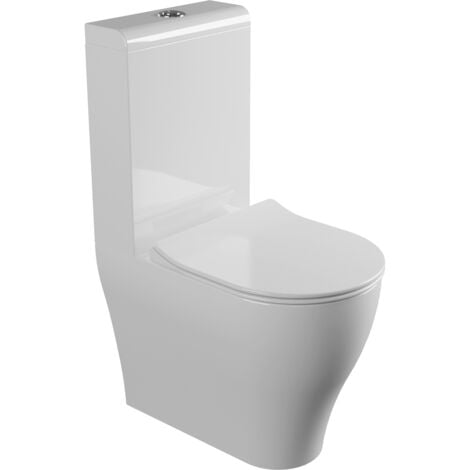 Cassetta per vaso monoblocco - APP - Flaminia - Colore:: Bianco Lucido