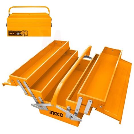 Cassetta porta attrezzi acciaio 400 X 200 X 195 mm - Ingco HTB03
