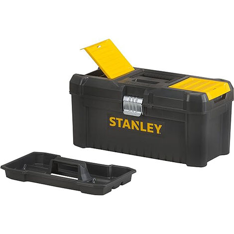 CASSETTA PORTA ATTREZZI UTENSILI MINUTERIE 12,5/16" VASCHETTA ESTRAIBILE STANLEY, 12,5"