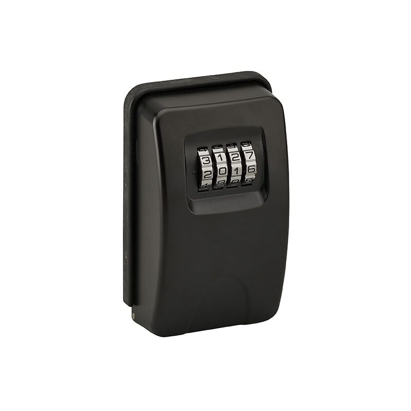 Image of Thirard - Cassetta portachiavi keybox a combinazione, 4 cifre, in acciaio, 47x75mm, nera