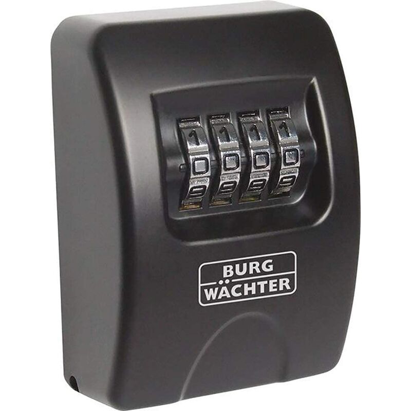 Burg-wächter KeySafe 10 Strumenti e Hardware, Nero, Außen: 61x85x39mm (HxBxT)