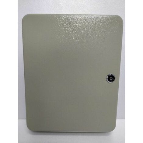 Cassetta portachiavi 45 posti 300x240x70 mm – Lamiera verniciata – Serratura a gancio