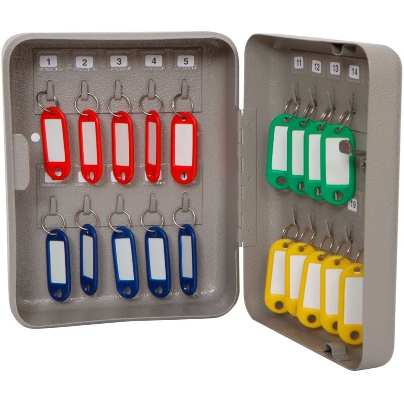 Cassetta portachiavi a 20 ganci
