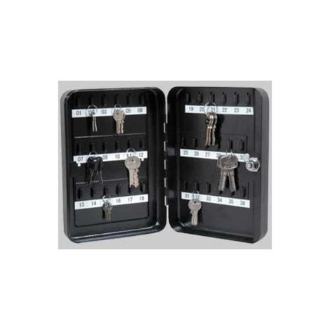 Cassetta portachiavi fai 36 ganci - mm 250x180x60