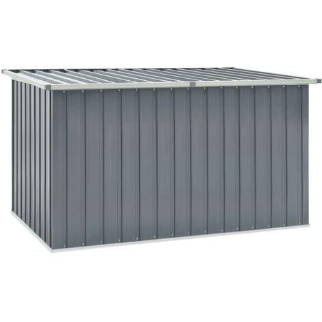 Cassetta portaoggetti per mobili da giardino grigia 171 x 99 x 93 cm 020013087