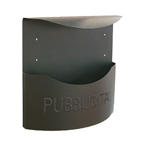 Cassetta portapubblicità in lamiera zincata Alubox - Mod. Marsupio