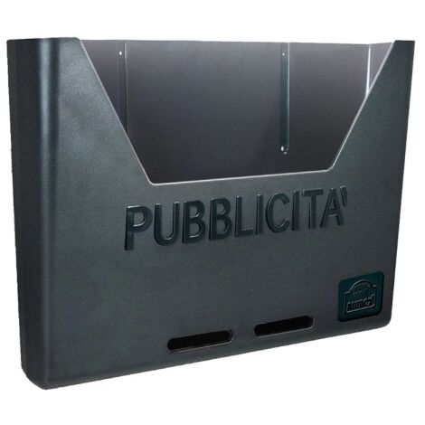Cassetta portapubblicità in policarbonato Alubox - Mod. Carosello