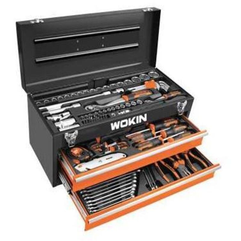 Cassetta portautensili metallica kit 901098 Wokin