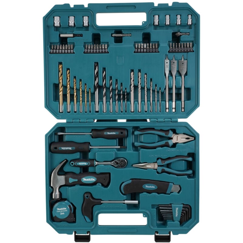 Cassetta portautensili rinforzata - 80 accessori Makita E-15104