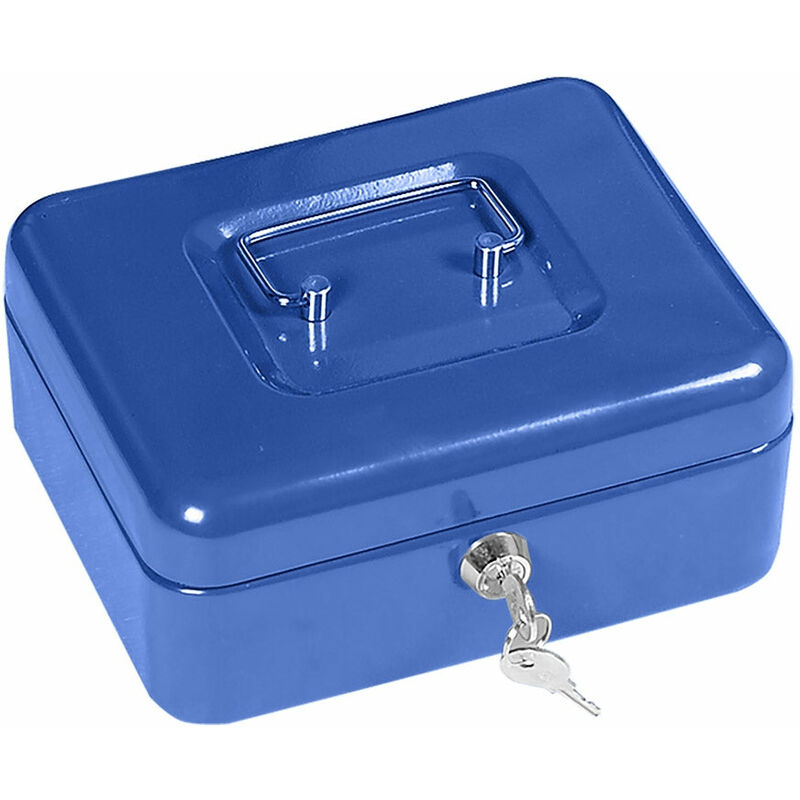 Image of Cassetta di Sicurezza Portavalori con Chiave 25x18x7cm Bauer