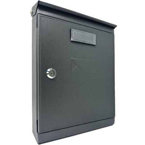 CASSETTA POSTA EVOLUZIONE  ACCIAIO VERN ANTRACITE MM 220X75 H.MM 320