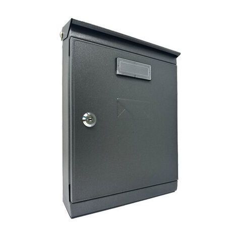 CASSETTA POSTA EVOLUZIONE ACCIAIO VERN ANTRACITE MM 220X75 H.MM 320