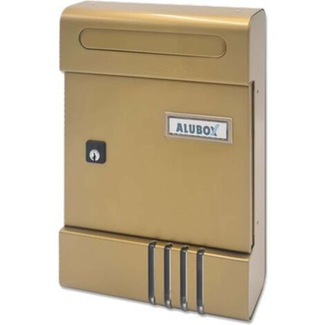 CASSETTA POSTA SE ALUBOX - ALLUMINIO VERNICIATO BRONZO MM 200X70 H.MM 290 - 1 pezzo