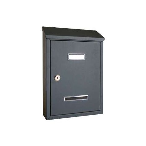 Cassetta Postale Antracite Mm.350X230X80