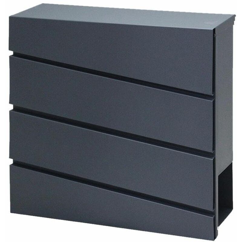 CASSETTA POSTALE AW ANTRACITE 41 370x370x105mm
