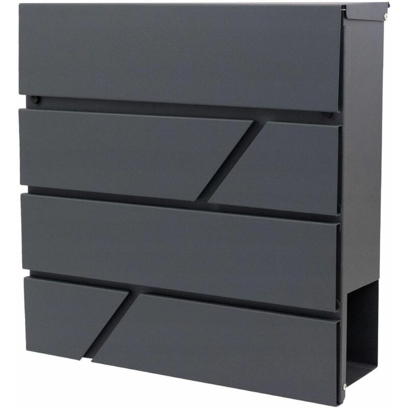 CASSETTA POSTALE AW ANTRACITE 45 370x370x105mm