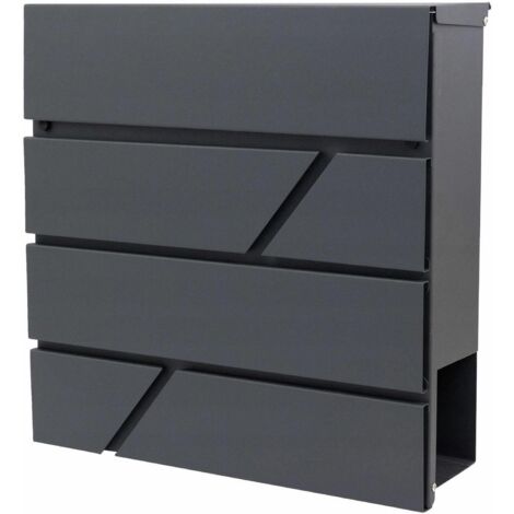 CASSETTA POSTALE AW ANTRACITE 45 370x370x105mm