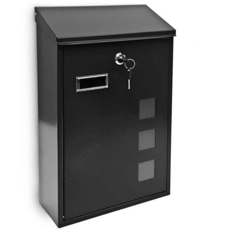 Cassetta postale con 3 finestrelle quadrate