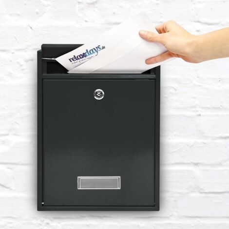 Cassetta postale di design 35 cm in diversi colori