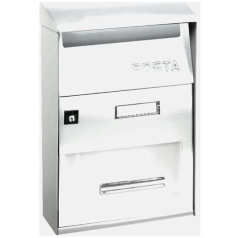 Cassetta postale EFFE T EVO Alubox bianco