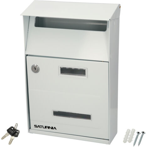 Cassetta postale esterna Country White 215 x 320 x 105 mm.