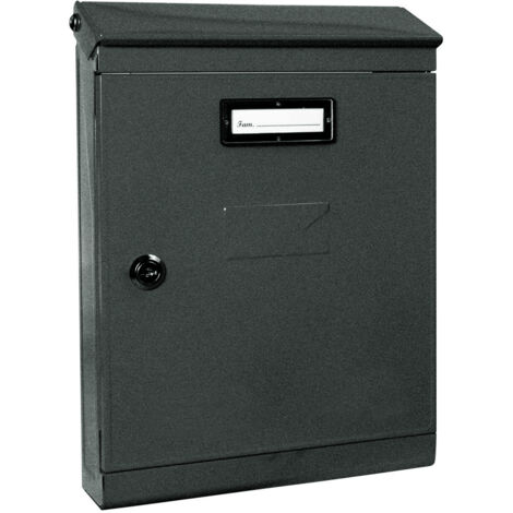 CASSETTA POSTALE EVOLUZIONE ACC 22X7,5X32 CM GRIG- 1,0 pz