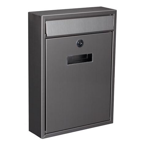 Cassetta postale - ibiza - inox - 36 x 26 x 8 cm 1069901 1069901
