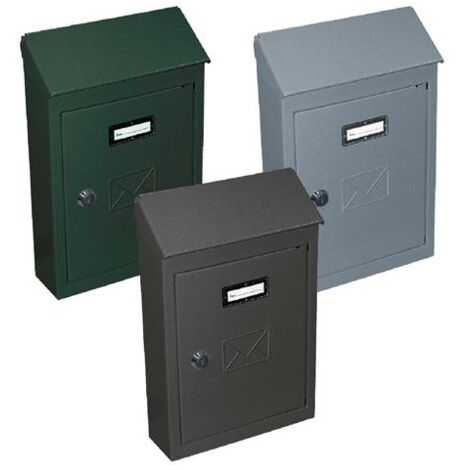 cassetta postale ideal star '2500' mm 200x60x300h - nera