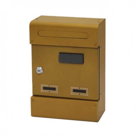 Cassetta postale in acciaio 28x8x38h