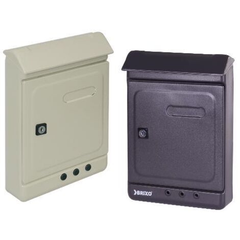 Cassetta postale Jolly - Colore nero cm.: L19,5xP7xH27,5