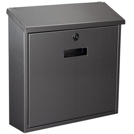 CASSETTA POSTALE - MONACO - INOX - 36,5 x 36,8 x 10 cm