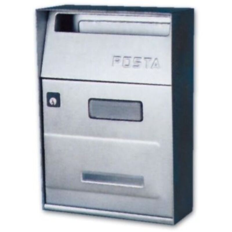 Maurer Cassetta Postale Per Esterni E Recinzioni 21x9x30h Cm Inox S...
