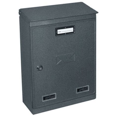 cassetta postale posta con tetto Evoluzione cm 22x7,5x32 h portalettere
