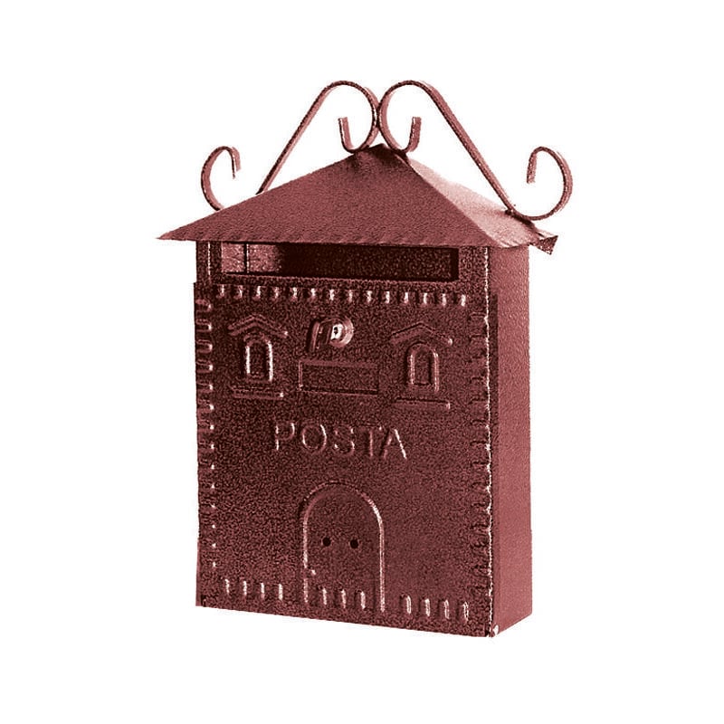 Image of Cassetta postale rustica - cm.30x10x36h.