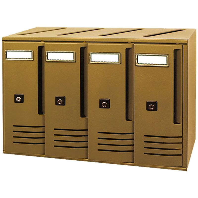 Alubox - cassetta postale serie 'cubo' C4 - cm 42