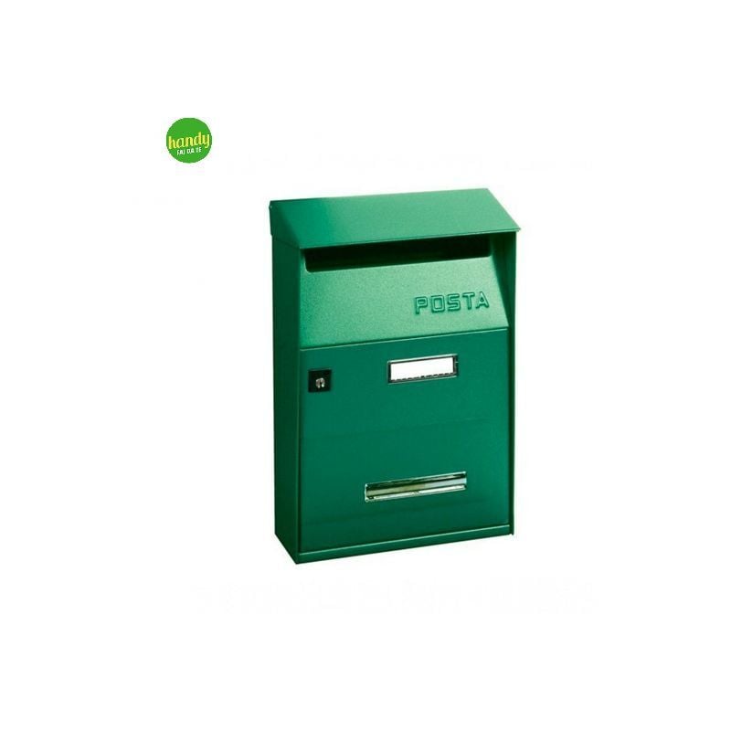 Image of Cassetta postale postale Alubox effe verde
