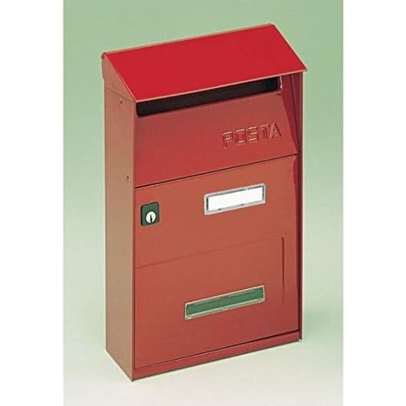 Image of Cassetta postale rossa effe t 22x33x11CM - Alubox