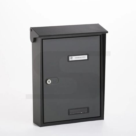 CASSETTA POSTALE SILMEC S90 GRIGIO  COD.10-215.84