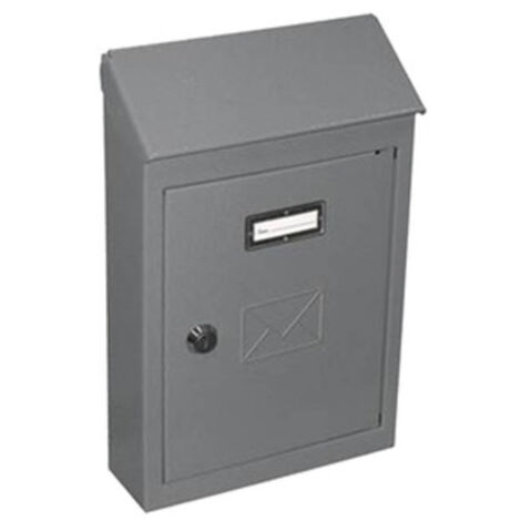 CASSETTA POSTALE TETTO+CIL. 2500C/2 CM.26 GRIGIA. Prezzo per 1 pezzo.
