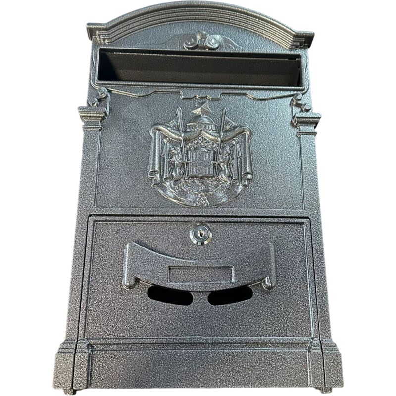 Salone Srl Cassetta Postale Villa Italia In Alluminio Color Bronzo ...