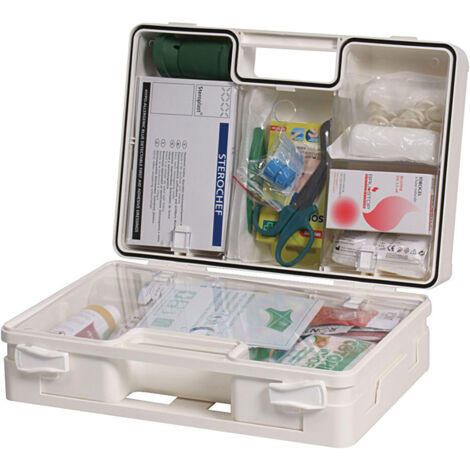 CASSETTA PRIMO SOCCORSO SETTORE ALIMENTARE 'CPS100' cm 33 x 24 x 13