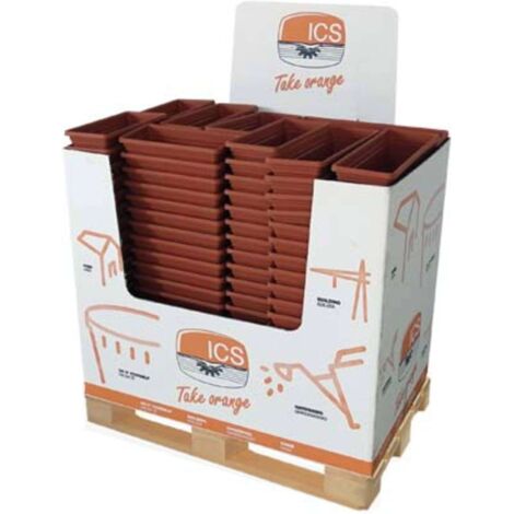 CASSETTA + RISERVA JUMBOX MELISSA ICS - PP TERRACOTTA CF=PZ 162 - 1 confezione