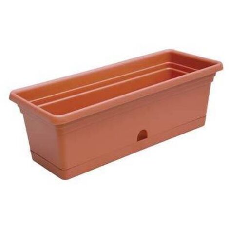 Cassetta + Riserva Melissa Ics Pp Terracotta Cm 40X20 H.Cm 16 -1 Pz