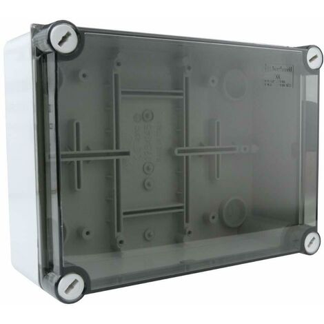 Scatola Stagna per Esterno con Sportello 2 Posti IP55 colore Grigio K2 System